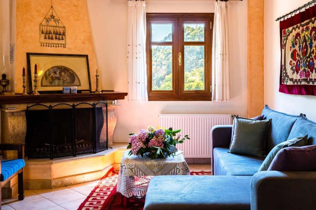 Stemnitsa Stone Residence - Comfy Mountain Getaway Bagian luar foto